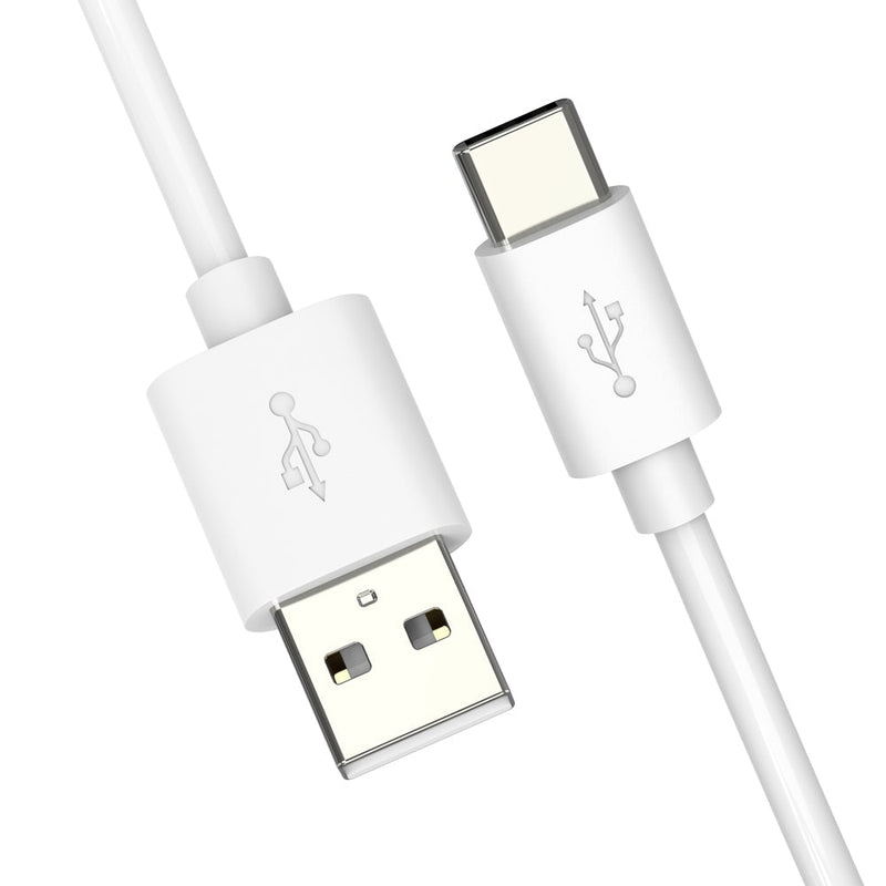 Load image into Gallery viewer, White PVC Type-C Charging Cable Image 2
