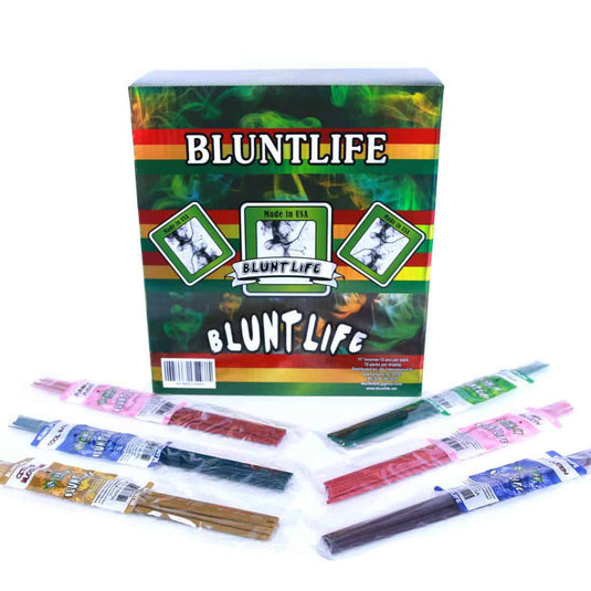 BluntLife Incense Sticks 10.5"- "Assorted" (Display of 72 Count)