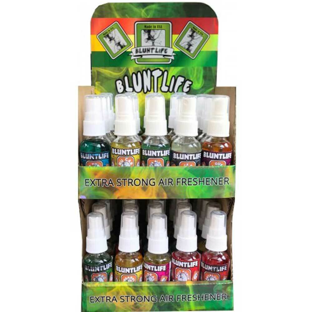 BluntLife Air Fresher Spray- "Assorted" (Display of 50 Count)